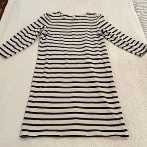Long sleeve striped dress
